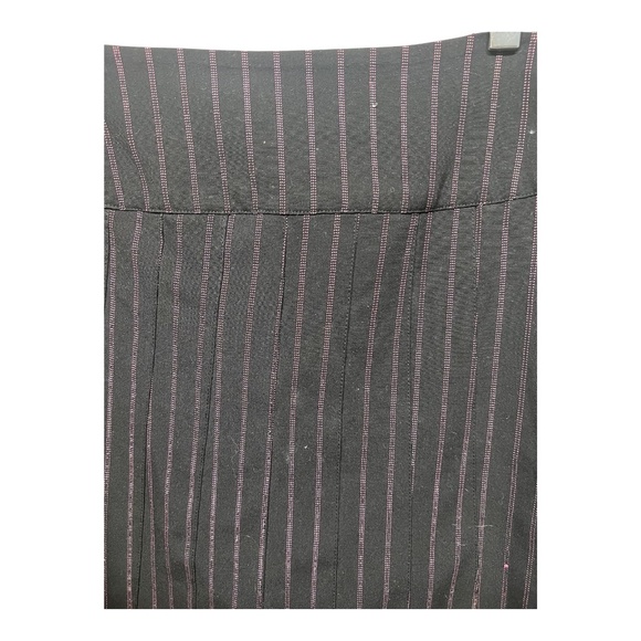 Vintage 90's Y2K Pin-Stripe Pleated Skirt - Picture 5 of 5